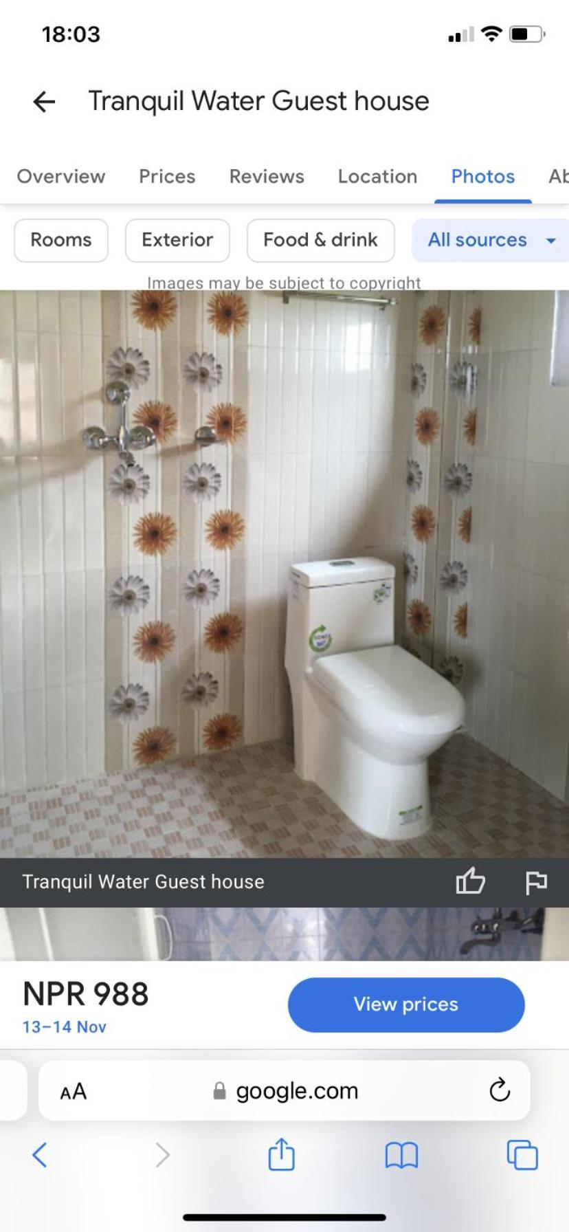 Tranquil Water Guest House Pokhara Exterior photo
